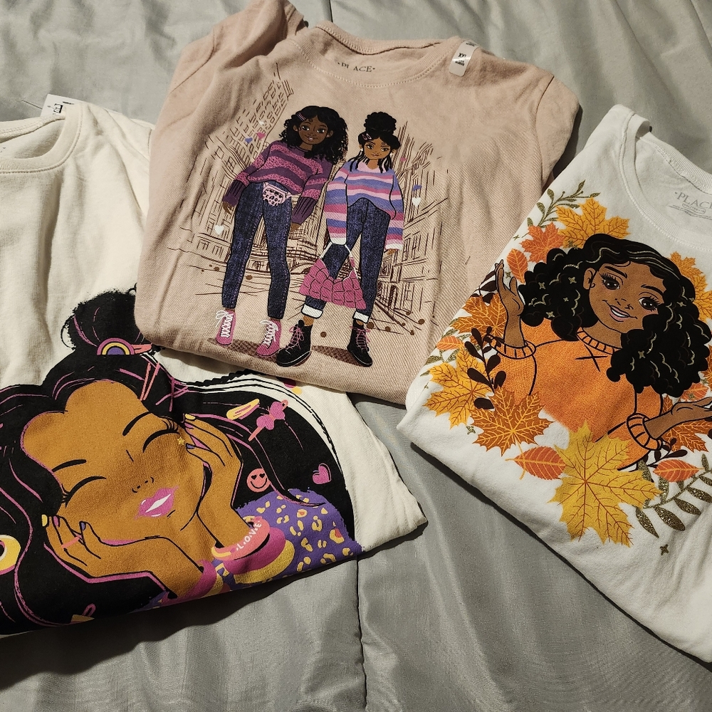 3 Children's Place L/S Tops